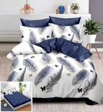 Cumpara ieftin Lenjerie Pat Maple Sx116, Bumbac, 6 Piese, Cu Elastic, Albastru, Imprimeu