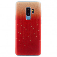 Husa Fashion Samsung Galaxy S9 Plus Glitter Rosie foto