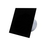 Cumpara ieftin Ventilator baie Ecovent DECORA O125 Silent, senzor umiditate, timer, clapeta antiretur, 140 m &sup3; h, negru mat