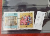 TS21 - Timbre serie DDR 1986 Mi3038-39, Stampilat