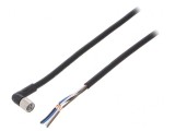 Cablu Conectare M8 4-PIN &icirc;n unghi 5m PVC