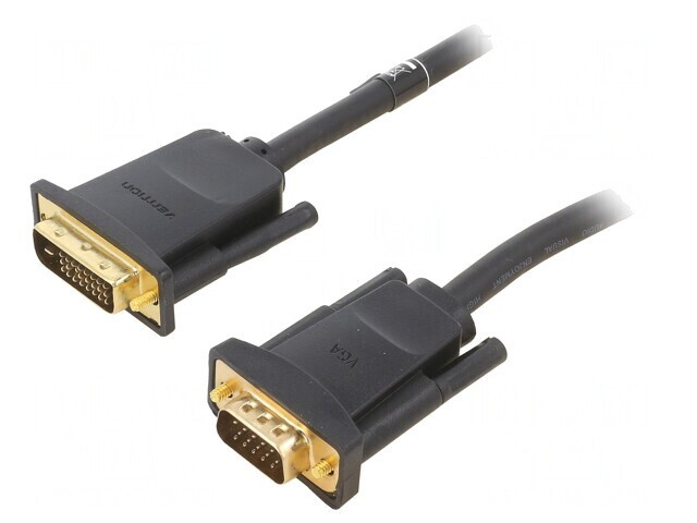 Cablu D-Sub 15pin la DVI-D 1m