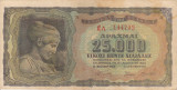 GRECIA 25.000 drahme 1943 VF+++!!!