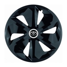 Set 4 Capace Roti Roco Negru R15, pentru Toyota