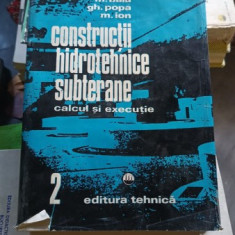 CONSTRUCTII HIDROTEHNICE SUBTERANE - M. BALA VOL.2