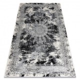 Covor VINCI 1407 modern Rozetă vintage - structural fildeş / gri, 80x150 cm