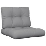 Cumpara ieftin Perne pentru paleti, 2 buc., gri, material textil