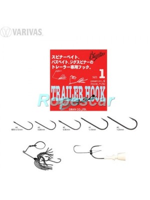 Carlige Nogales Trailer Hook nr.4 - Varivas foto