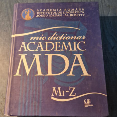 Mic dictionar academic MDA vol. 2 M - Z Academia Romana