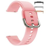 Cumpara ieftin Curea silicon, compatibila Huawei Watch Fit 2, cu adaptor dedicat, Coral Pink