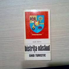 BISTRITA-NASAUD - Ghid Turistic - Iuliu Buta - 1976, 147 p.+ 2 harti; 4750 ex.