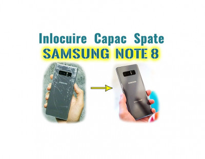 Inlocuire Capac Sticla Spate Samsung Galaxy Note 8 n950&amp;nbsp;Note 9 N960 foto