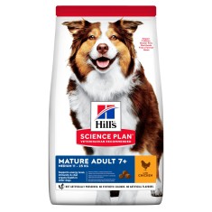 Hill&amp;amp;#039;s Science Plan Canine Mature Adult 7+ Medium Chicken 14kg foto