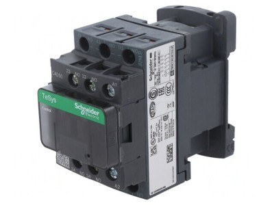 Contactor 5-polar NO 110V 10A Șină DIN foto