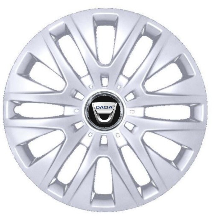 Set 4 Capace Roti Autohelix MSA&reg; R16, Potrivite Jantelor de 16 inch, Pentru Dacia, Model 429