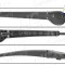 AIC 59728 Calitatea originală AIC brat stergator, parbriz