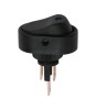Interupator basculant 1 circuit 12V 20A OFF-ON LED albastru 2 pini, Oem
