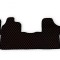 Covor auto imitatie piele romb dedicat Mercedes Vito Mercedes Viano 2003-2014 Cod:MO0092 - COV02 Negru cusatura Albastra