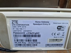 Modem ZTE home gateway