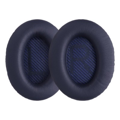Set 2 Perne de urechi pentru casti Bose Quietcomfort 35/QuietComfort QC35 wireless II, Kwmobile, Albastru, Piele ecologica, 44519.17 foto