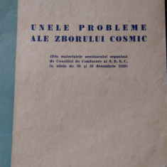 Unele probleme ale zborului cosmic - 1959