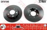 Disc frana MERCEDES M-CLASS (W163) (1998 - 2005) TRW DF4196