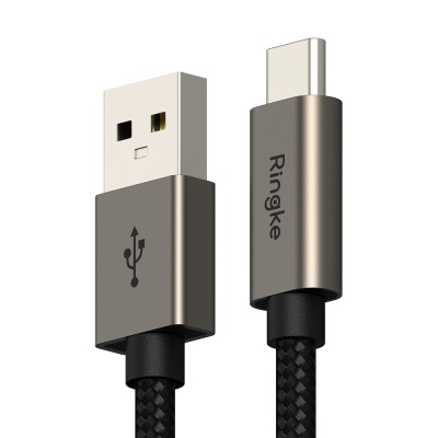 Ringke - Data Cable - USB to Type-C, 60W, 2m - Black foto