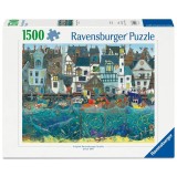 Ravensburger - Puzzle port cu mare agitata 1500 piese