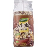 Musli cu Ciocolata Bio Dennree, 750g - Cereale Integrale pentru Mic Dejun Sanatos