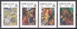 Gibraltar 1978 - Crăciun - Picturi de D&uuml;rer, MNH