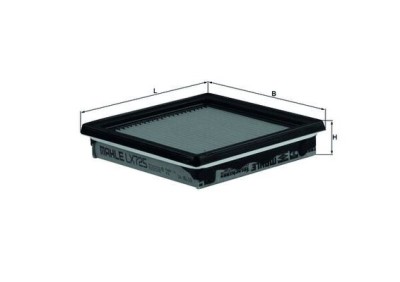 MAHLE LX 725 Filtru aer foto