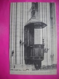 HOPCT 12916 SCAUNUL ORATORULUI- CATEDRALA MEAUX -FRANTA-NECIRCULATA