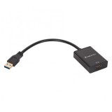 Adaptor USB 3.0 la HDMI T-M, KOM0993, Oem