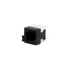 Microintrerupator, 8x8mm, ON-(ON), DPDT, CANAL ELECTRONIC - BS-800-N