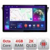 Navigatie dedicata VW Tiguan 2016- N-5883 Edonav ecran 13&quot; 2K 8 si 128 Android Waze USB Navigatie 4G 360 Toslink Youtube Radio KIT CarStore Technology