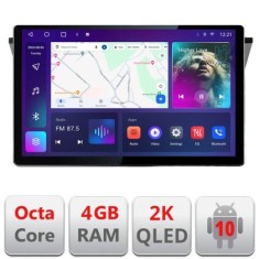 Navigatie dedicata VW Tiguan 2016- N-5883 Edonav ecran 13&quot; 2K 8 si 128 Android Waze USB Navigatie 4G 360 Toslink Youtube Radio KIT CarStore Technology
