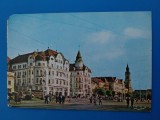 CPIB 23252 CARTE POSTALA - ORADEA, PIATA VICTORIEI, CIRCULATA, 1976, STAMPILA, TIMBRU