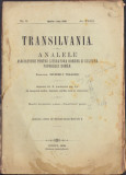 HST C1351 Revista Transilvania Analele ASTRA III/1908
