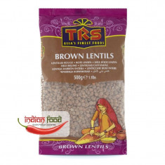 TRS Lentils Brown Whole Masoor (Linte Maro Masoor) 500g foto