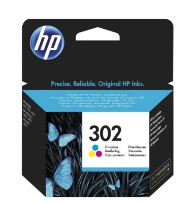 Cartus Original HP 302 F6U65AE Color foto