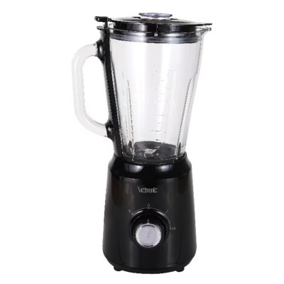 Blender electric Victronic, cana din sticla, 500 W, 1.5 l, 2 viteze, functie turbo foto