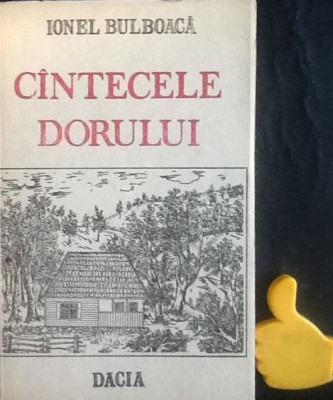 Cantecele dorului Ionel Bulboaca foto