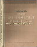 Contributii La Istoria Limbii Romine Literare II - Tiraj: 3700 Exemplare