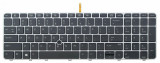 Tastatura Laptop, HP, Zbook 15U G3, iluminata, layout US, cu mouse pointer