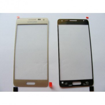 CARCASA (STICLA) GEAM SAMSUNG G850F GALAXY ALPHA GOLD ORIGINAL foto