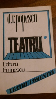 Teatru vol.1-2 D.R.Popescu 1987 foto