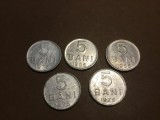 lot monede 5 bani 1966 si 1975 !