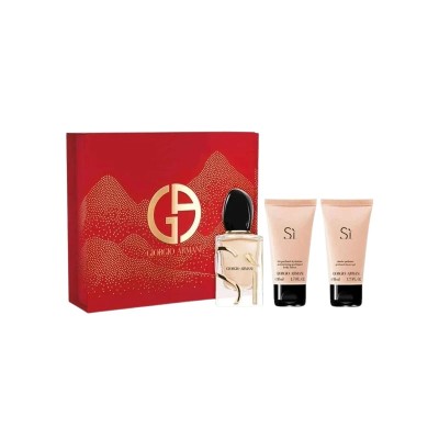 Giorgio Armani Si Set cadou pentru femei EDP 50 ml + 50 ml gel de duș + 50 ml loțiune de corp foto