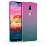 Husa pentru Nokia 2.4, Silicon, Roz, 53642.01