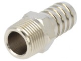 Racord Push-in Ștuț Alamă Nichelată R 3/8 14mm